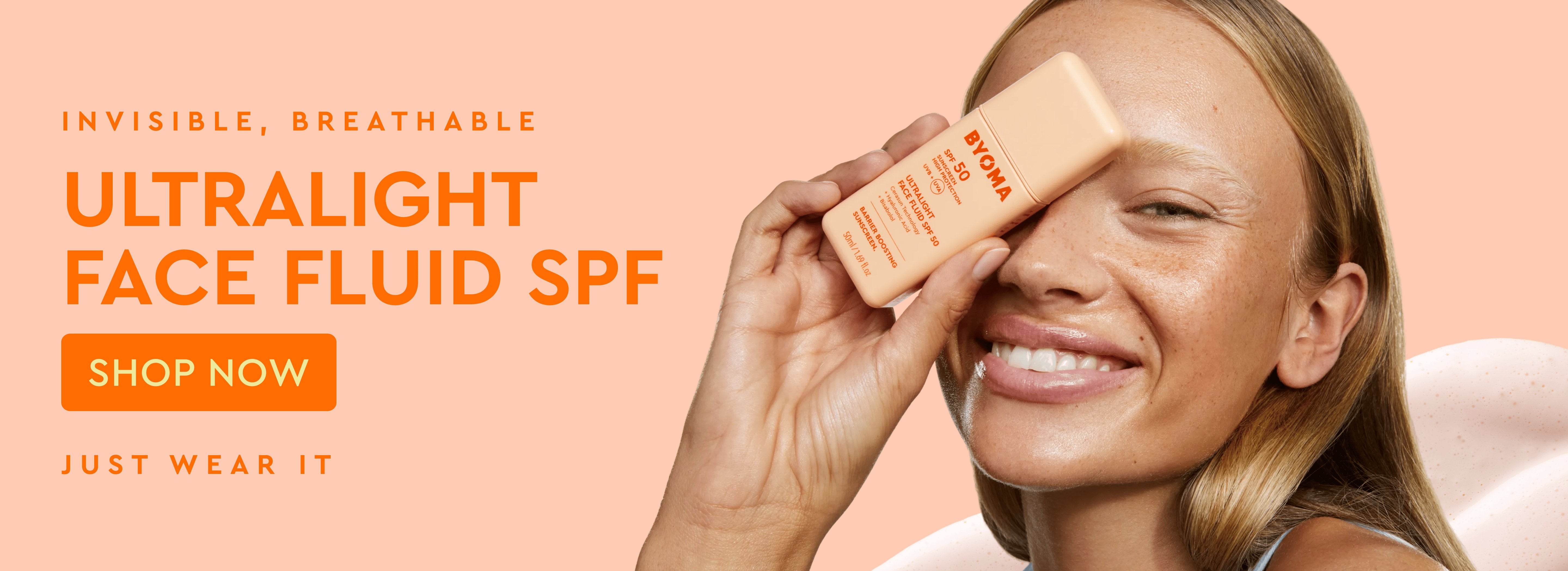 Intensely breathable Ultralight Face Fluid SPF